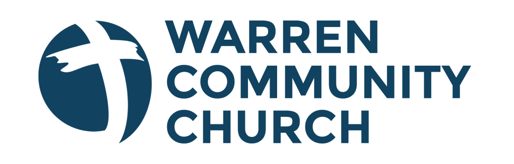 warren community church logo blue